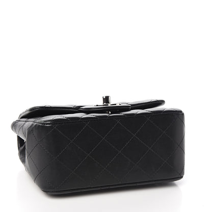 Chanel Lambskin Quilted Mini Square Flap Black 3 of 13