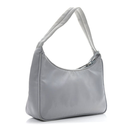 Prada Tessuto Nylon Mini Re-Edition 2000 Bag Fiordaliso 3 of 9