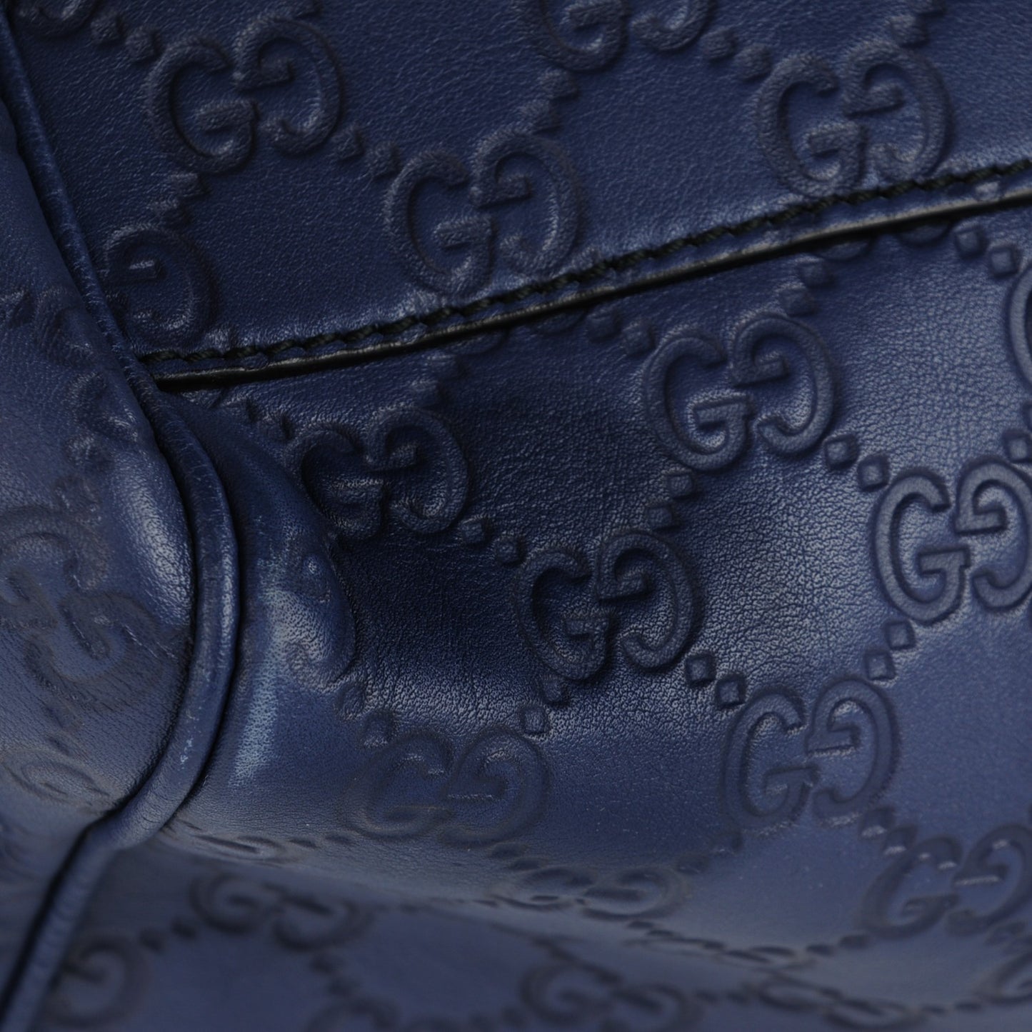 Guccissima Medium Emily Shoulder Bag Blue