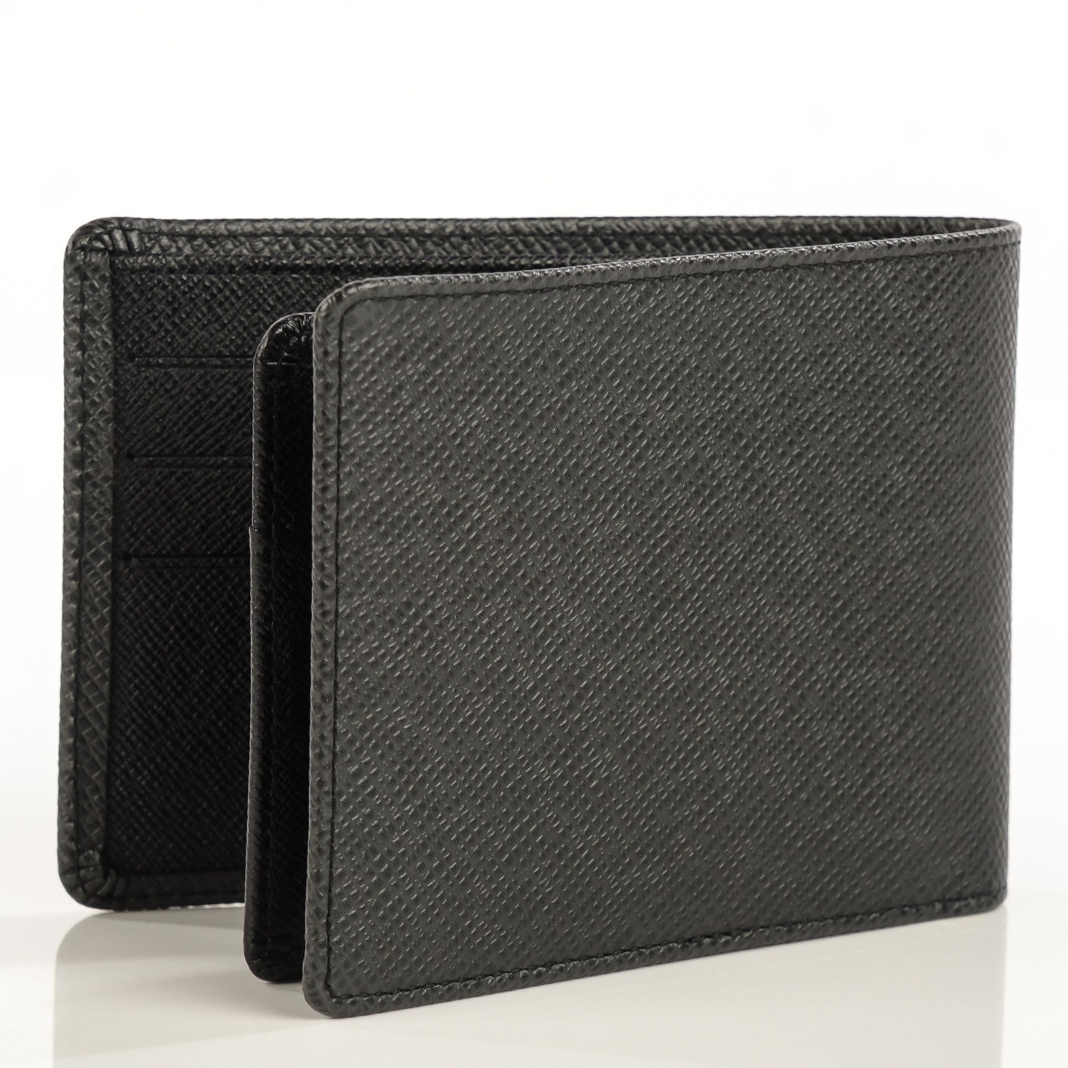 Louis Vuitton Taiga Mens Billfold Wallet 3 Flaps Ardoise 3 of 7