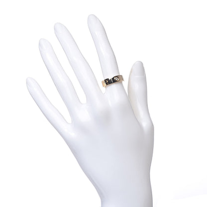 Cartier 18K Yellow Gold 3 Diamond 5.5mm LOVE Ring 49 4.75 2 of 5