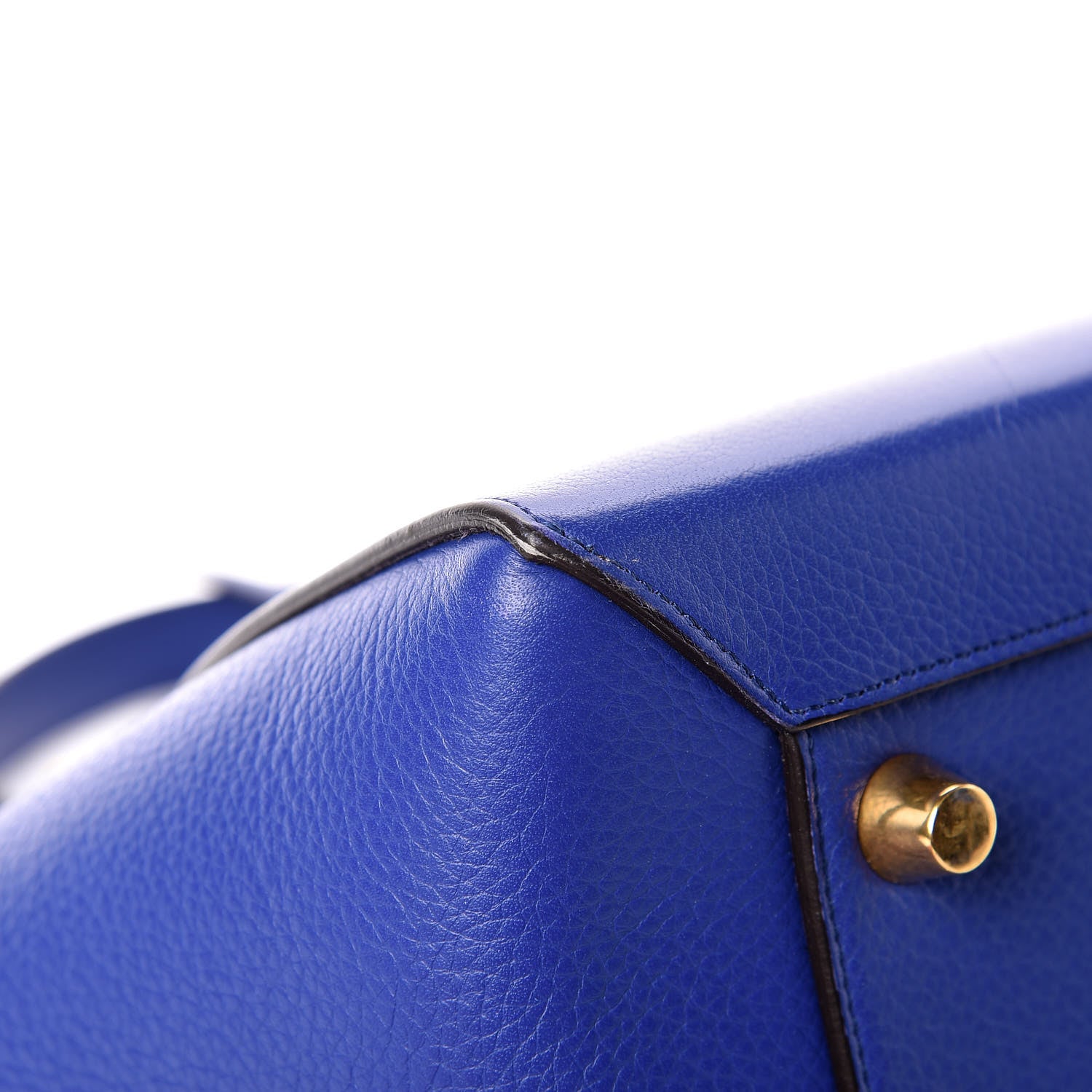 Celine Grained Calfskin Mini Belt Bag Indigo 14 of 17
