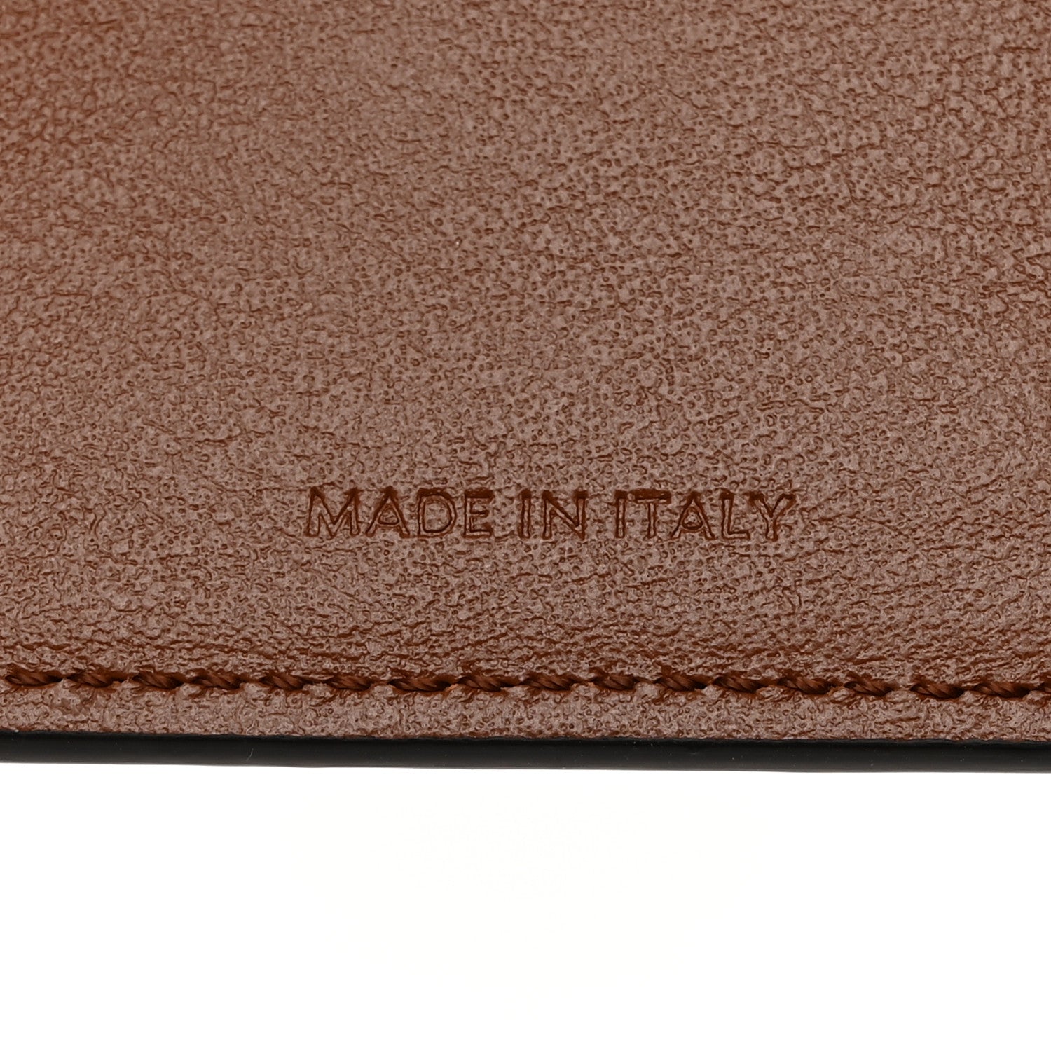 Celine Shiny Calfskin Triomphe Compact Wallet Natural Tan 6 of 10