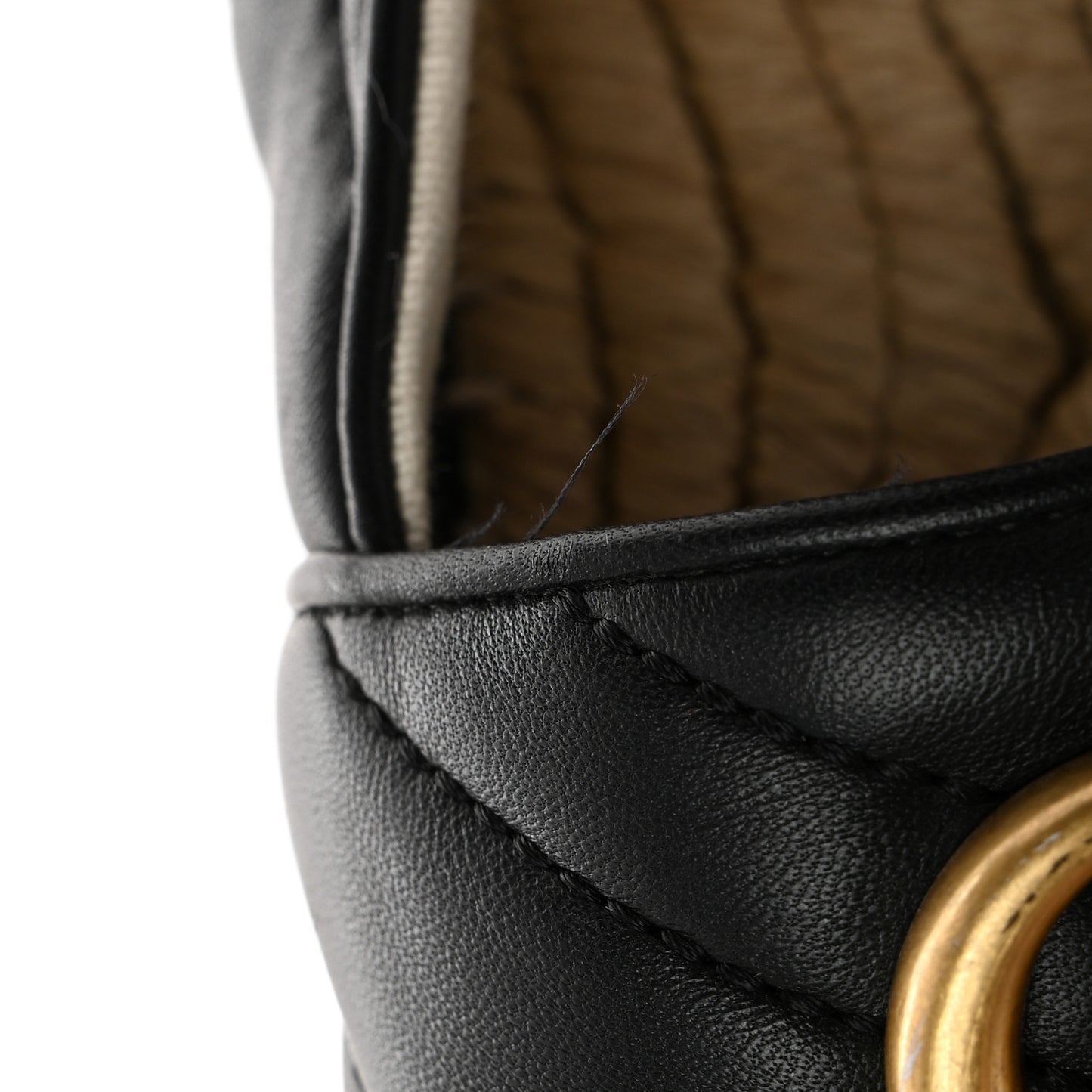 Nappa Matelasse GG Marmont Espadrilles 39.5 Black