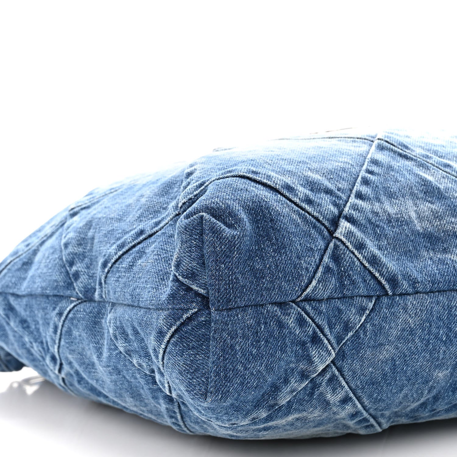 Chanel Denim Quilted Chanel 22 Blue 10 of 12