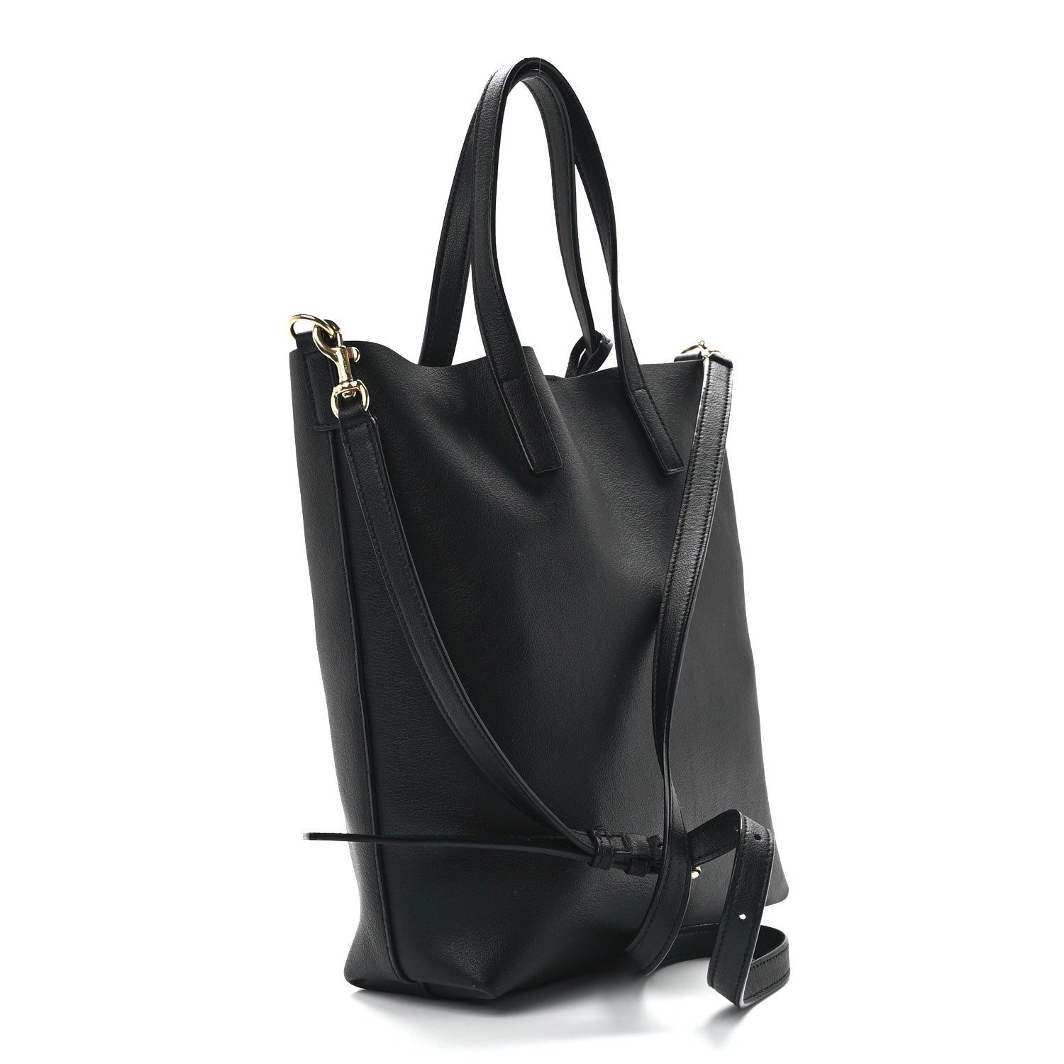 Saint Laurent Calfskin Toy Shopping Tote Black 3 of 11