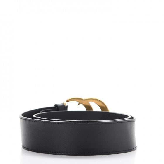 Calfskin Double G 40mm Belt 65 26 Black