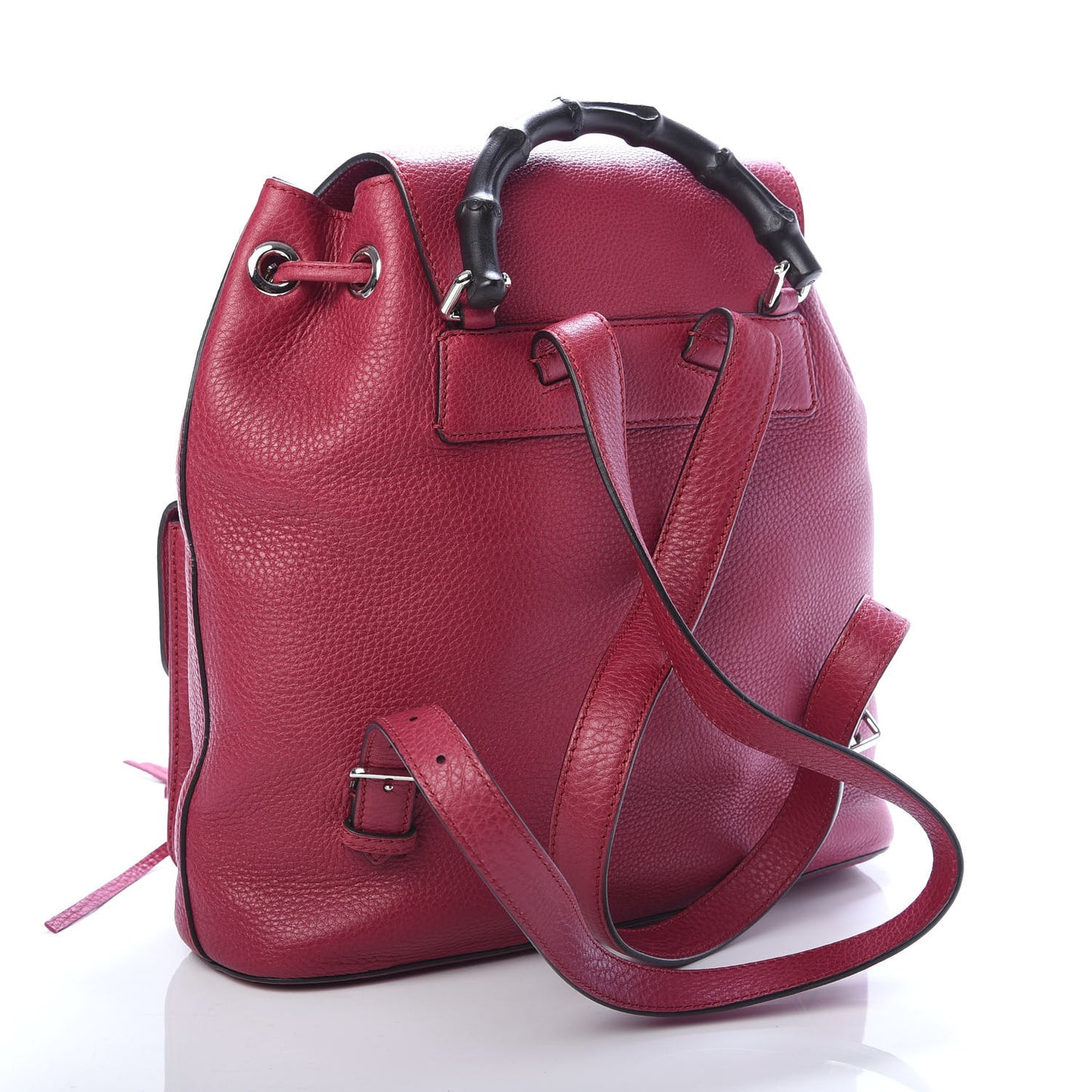 Cellarius Calfskin Medium Bamboo Backpack Petunia