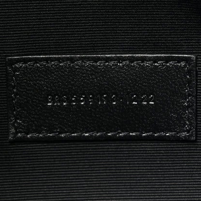 Saint Laurent Calfskin Matelasse Monogram Cassandre Tablet Pouch Black 7 of 8