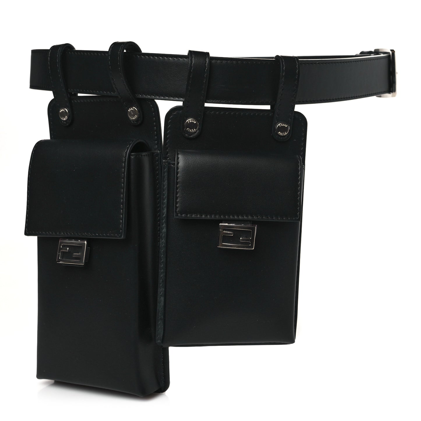 Vitello Glacier Utility Belt Pouch Black