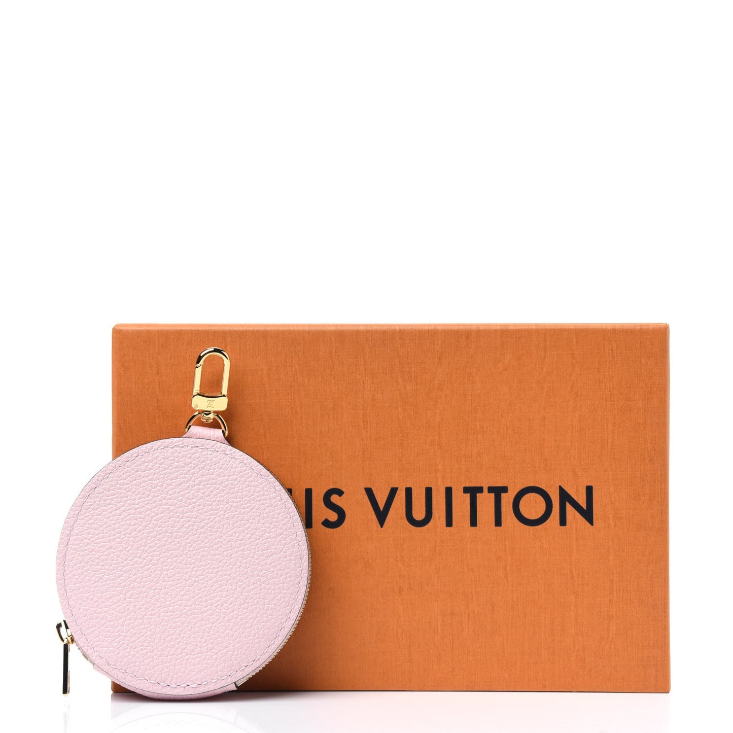 Calfskin By The Pool Papillon BB Round Coin Purse Rosebud