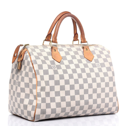 Louis Vuitton Damier Azur Speedy 30 3 of 27