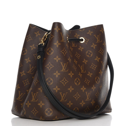 Louis Vuitton Monogram Neonoe MM Black 3 of 6