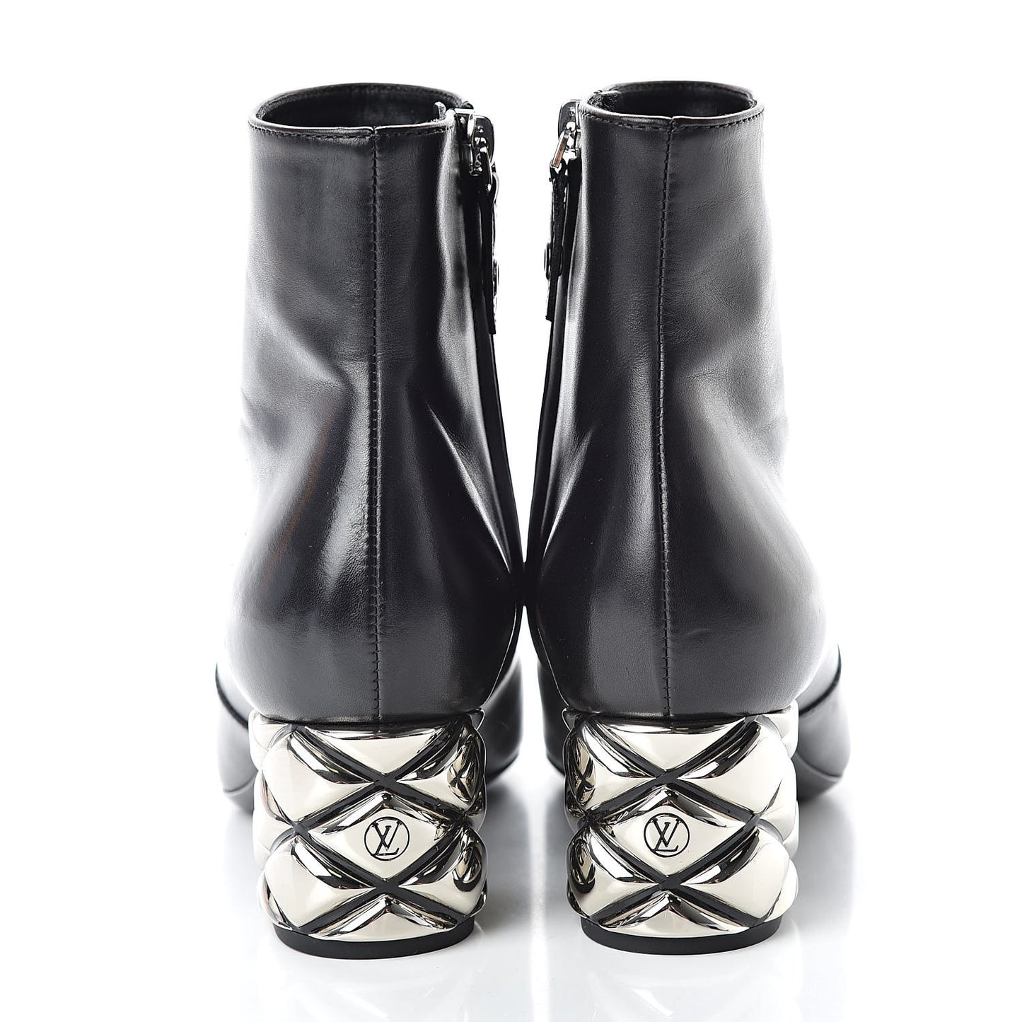 Lambskin Upstage Ankle Boots 36 Black