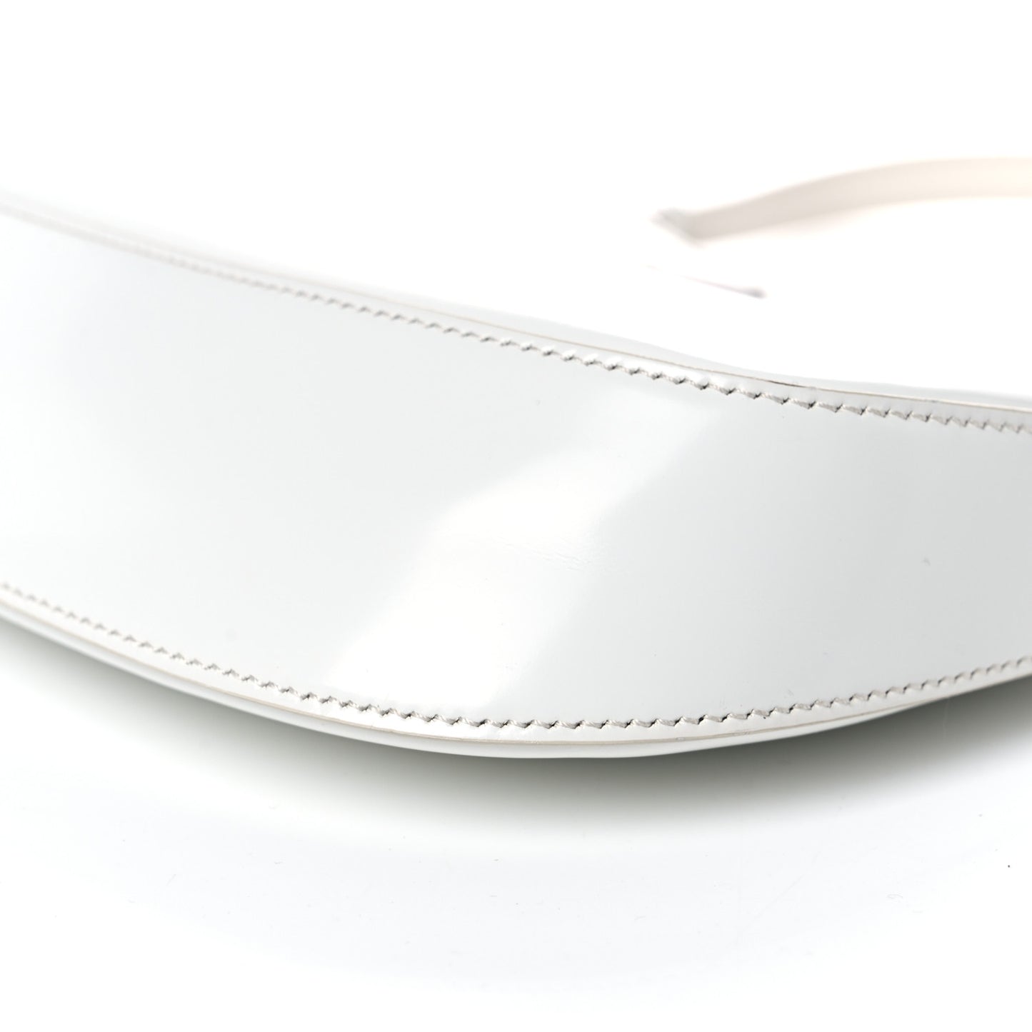 Spazzolato Cleo Shoulder Bag White