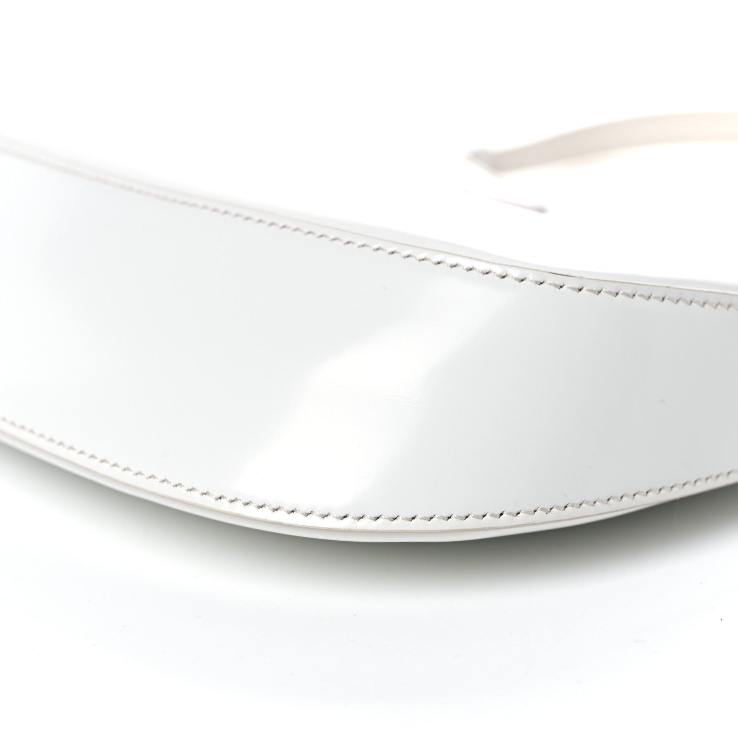 Prada Spazzolato Cleo Shoulder Bag White 9 of 20