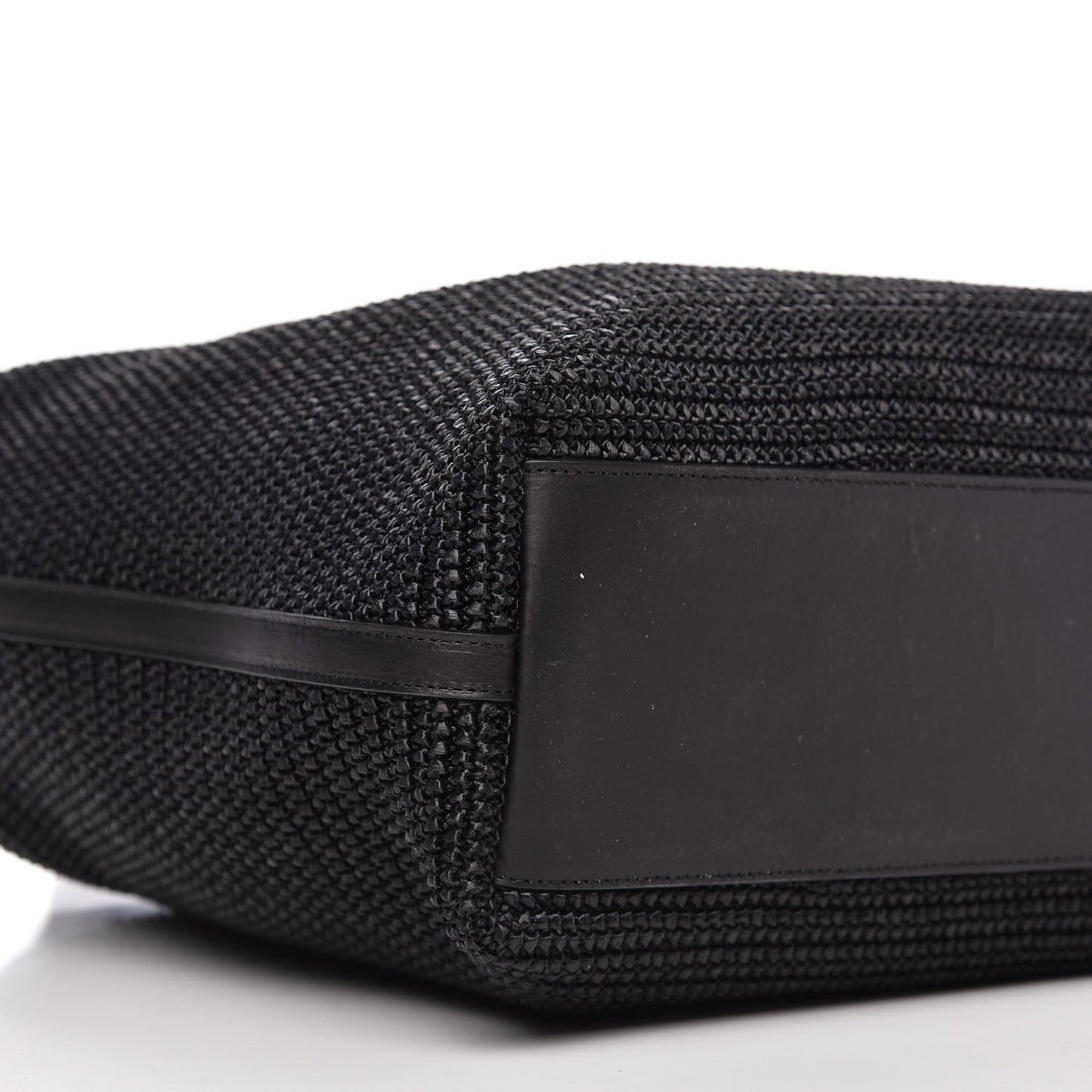 Raffia Tote Black