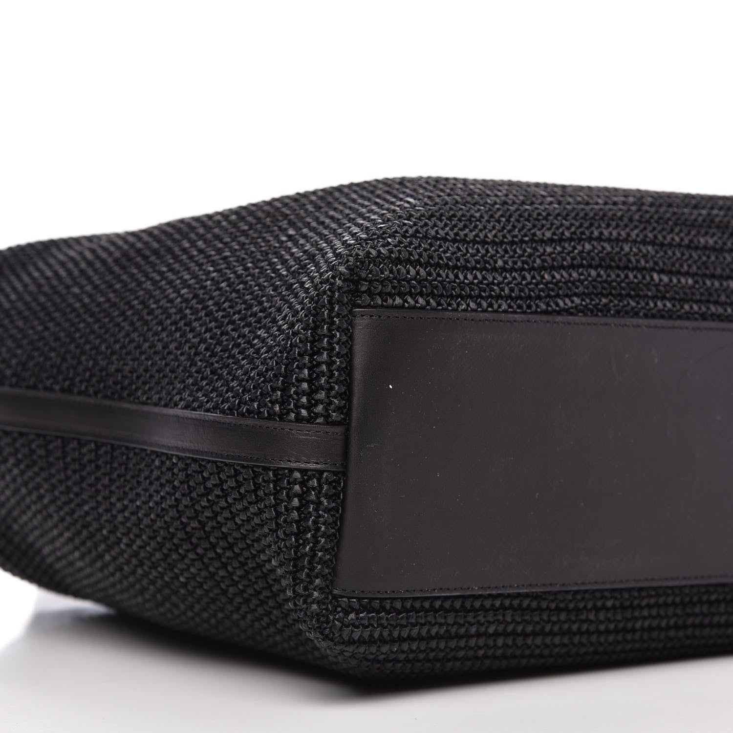 Saint Laurent Raffia Tote Black 6 of 10