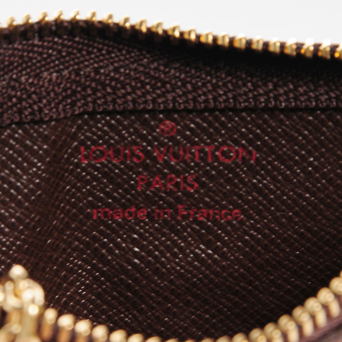 Damier Ebene Key Pouch