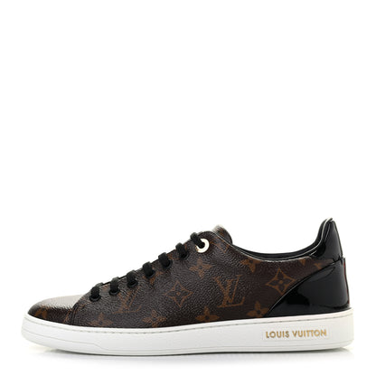 Louis Vuitton Patent Monogram Frontrow Sneakers 39 1 of 8