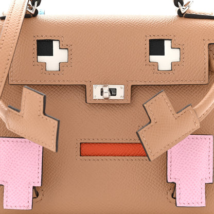 Hermes Epsom Swift Quelle Idole Picto Kelly Doll Handbag Chai Mauve Sylvestre Bleu Celeste Terre Battue 9 of 12