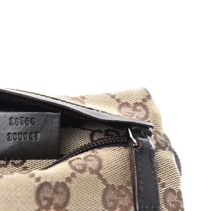 Gucci GG Monogram Double Pocket Belt Bag Dark Brown 12 of 13