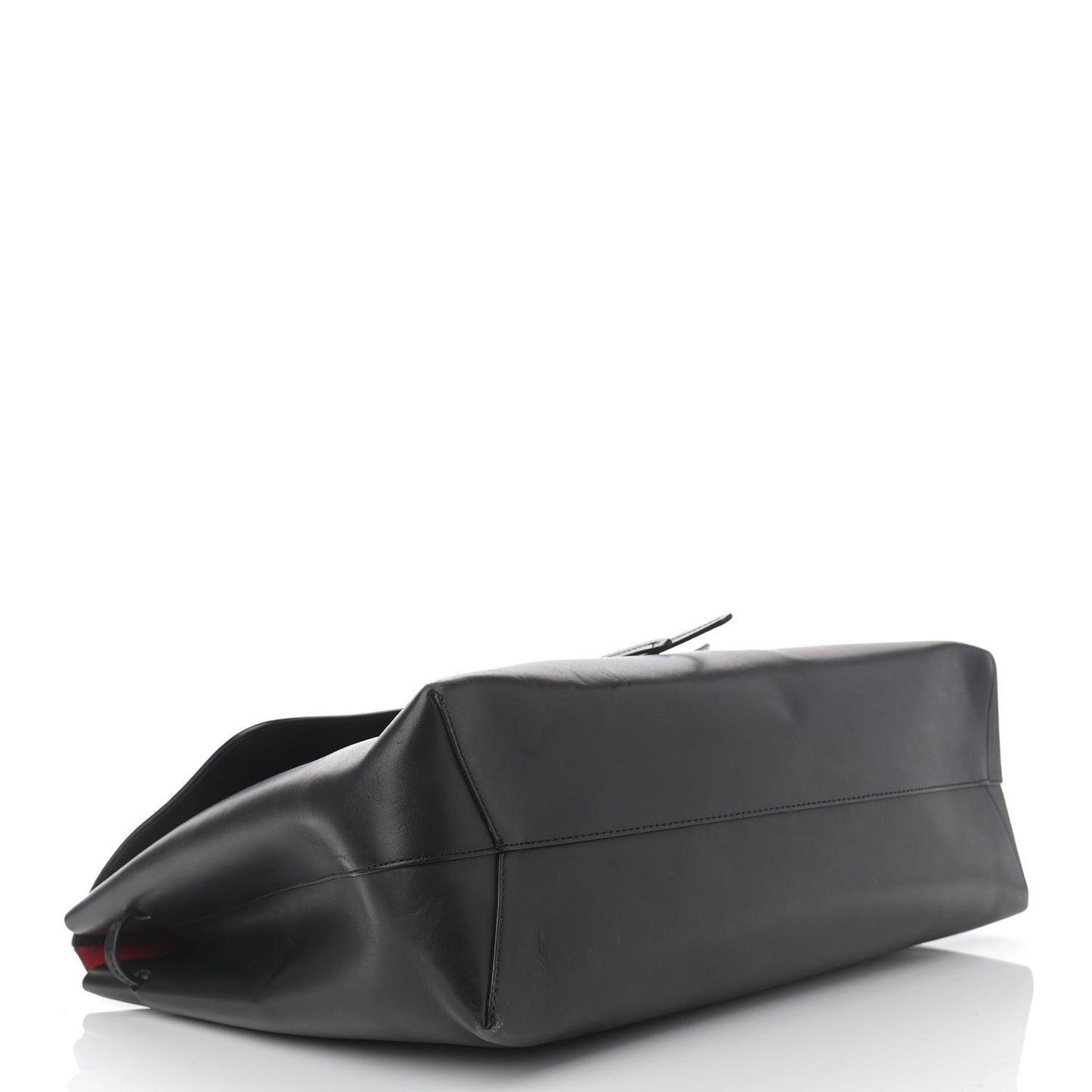 Calfskin Lady Bag Black Flamma