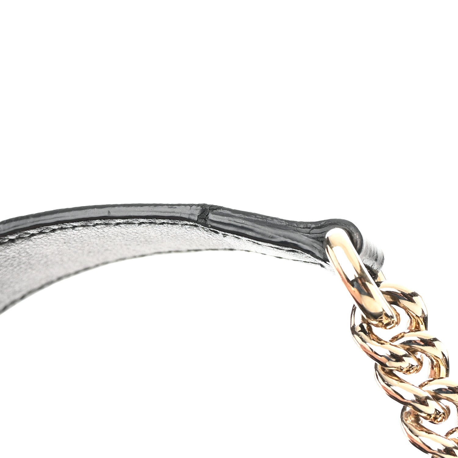 Gucci Patent Medium Soho Chain Shoulder Bag Black 11 of 12