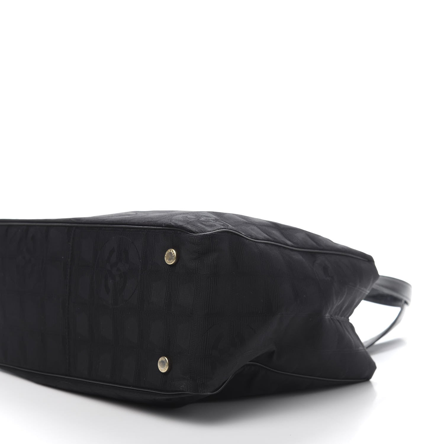 Chanel Nylon Medium Travel Tote Black 9 of 14
