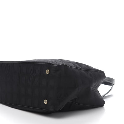 Chanel Nylon Medium Travel Tote Black 9 of 14