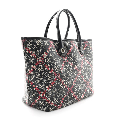 Chanel Coated Canvas Coco Small Tote Black 3 of 10