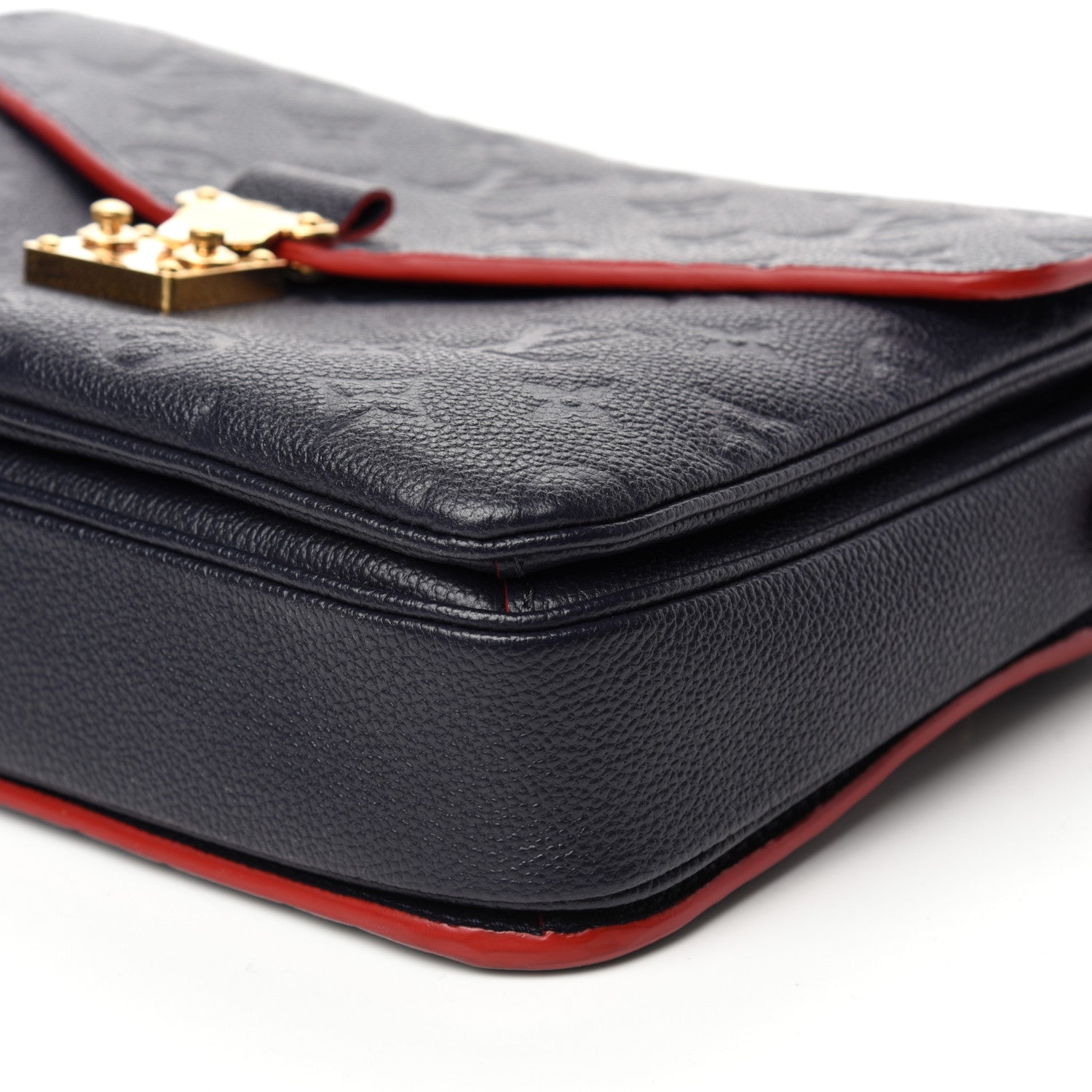 Louis Vuitton Empreinte Pochette Metis Marine Rouge 7 of 11