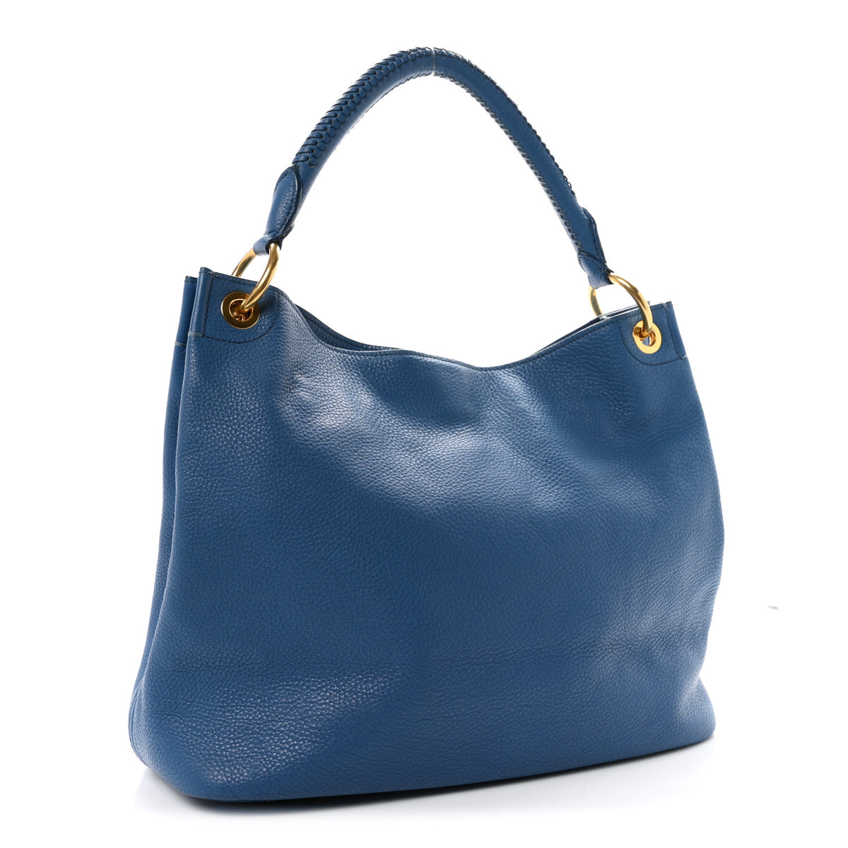 Vitello Daino Hobo Cobalt