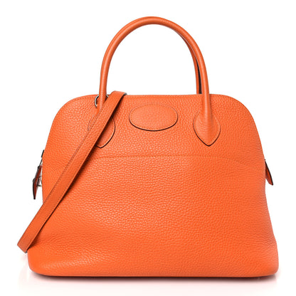 Hermes Taurillon Clemence Bolide 31 Orange 1 of 8