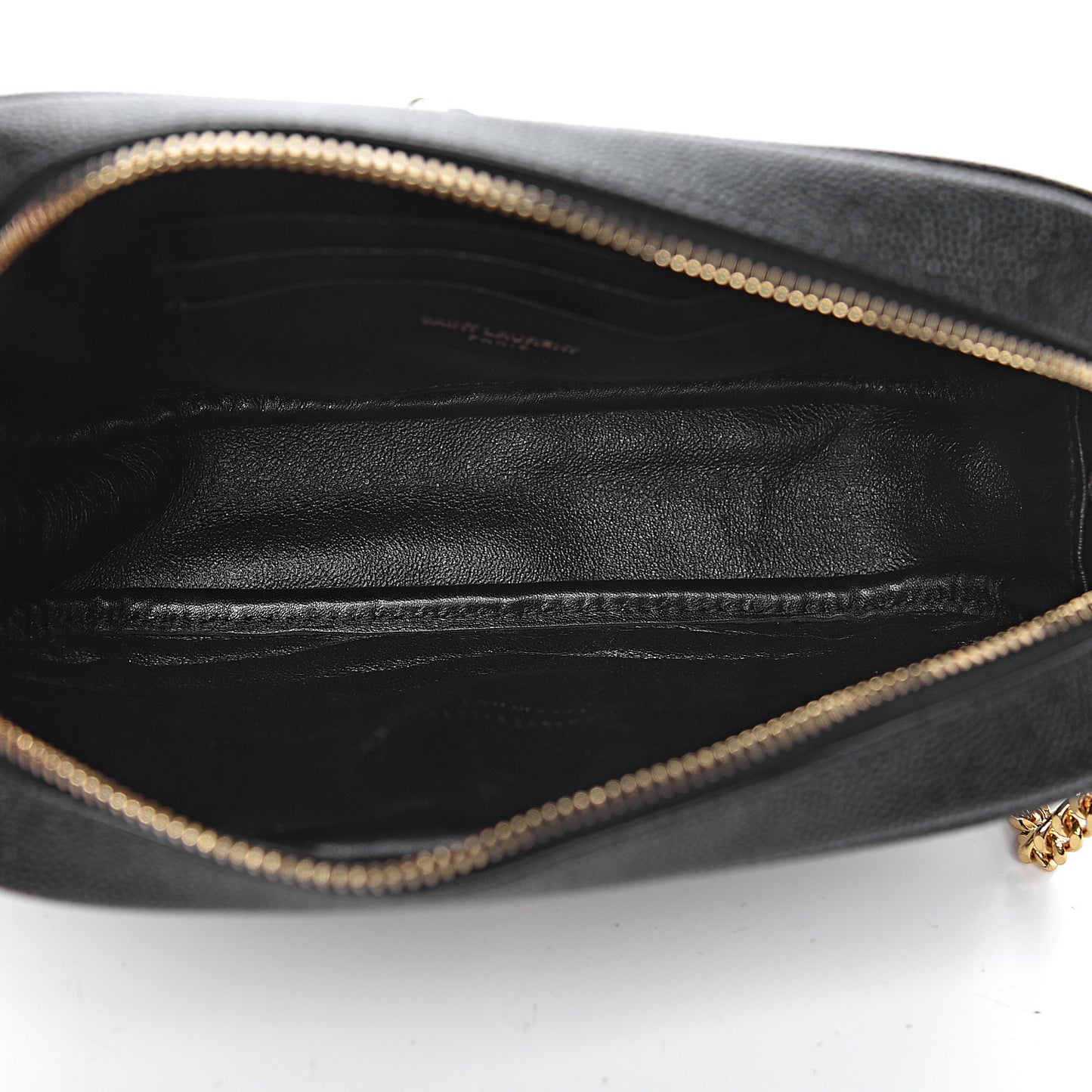 Grain De Poudre Matelasse Monogram Mini Lou Camera Bag Black