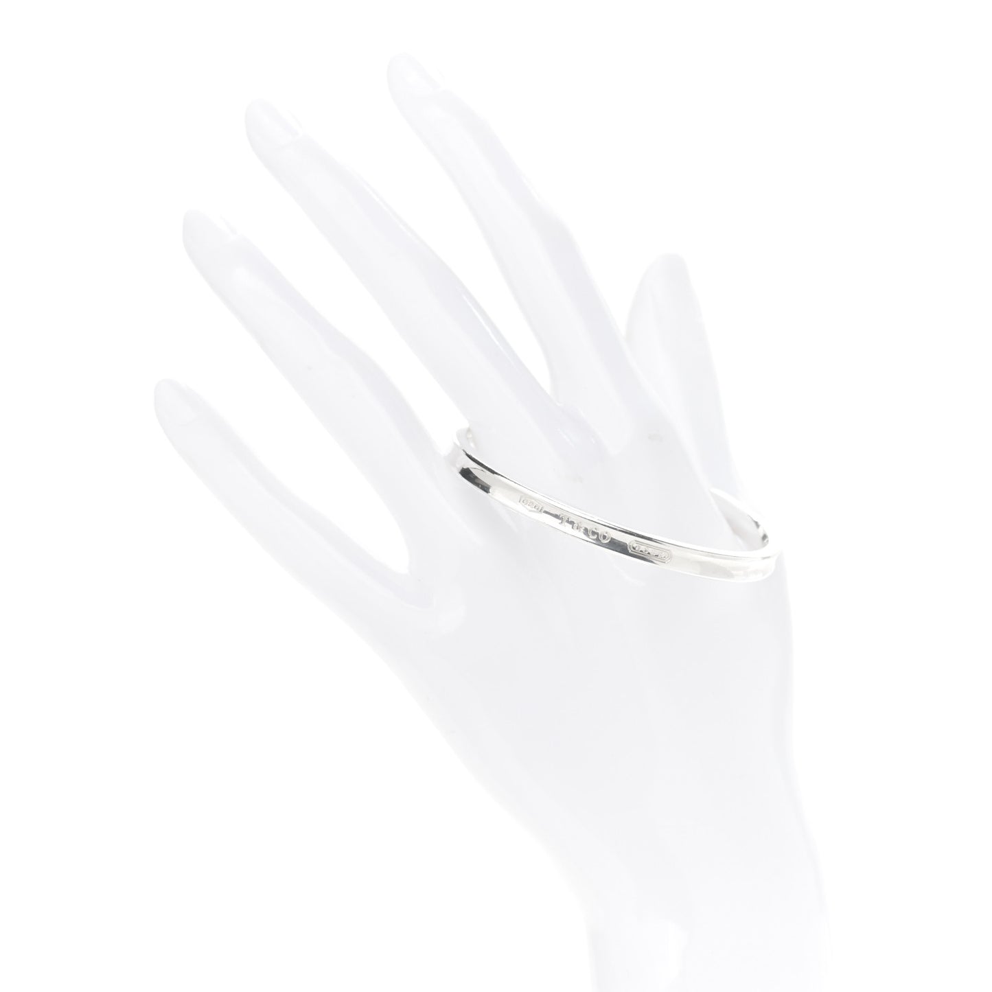 Sterling Silver Narrow 1837 Cuff Bracelet