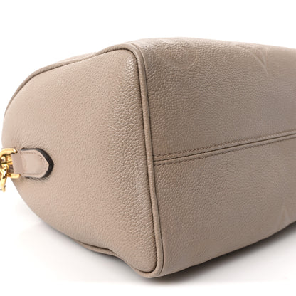 Louis Vuitton Empreinte Monogram Giant Speedy Bandouliere 25 Tourterelle 8 of 9