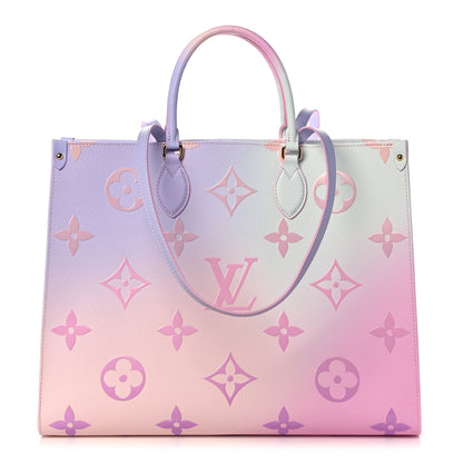 Louis Vuitton Monogram Giant Spring In The City Onthego GM Sunrise Pastel 1 of 8