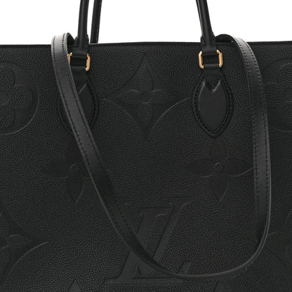 Louis Vuitton Empreinte Monogram Giant Onthego GM Black 7 of 13