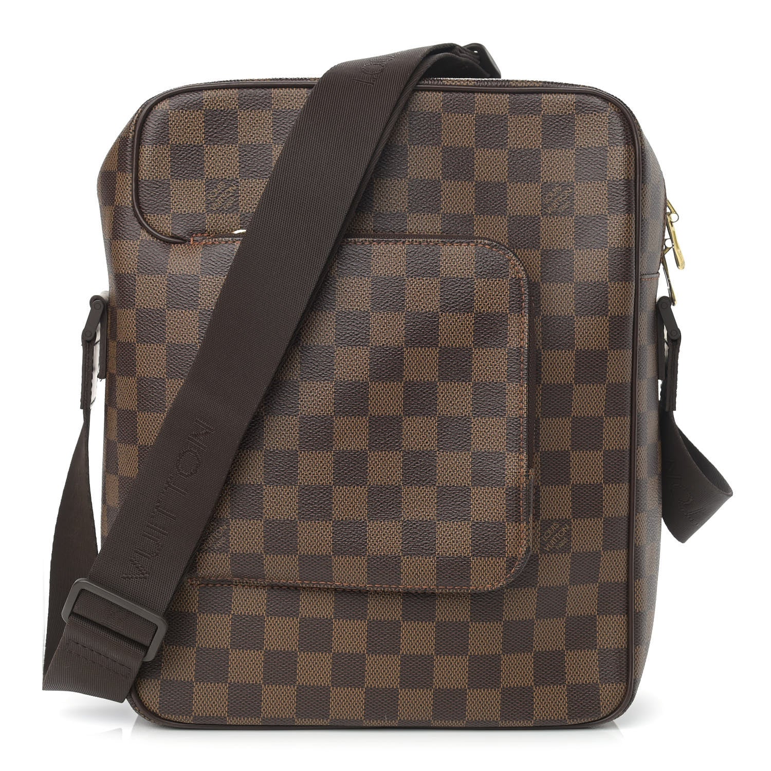 Louis Vuitton Damier Ebene Olav MM Messenger Bag 1 of 12