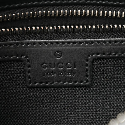Gucci Soft GG Supreme Monogram Web Belt Bag Black Grey 6 of 10