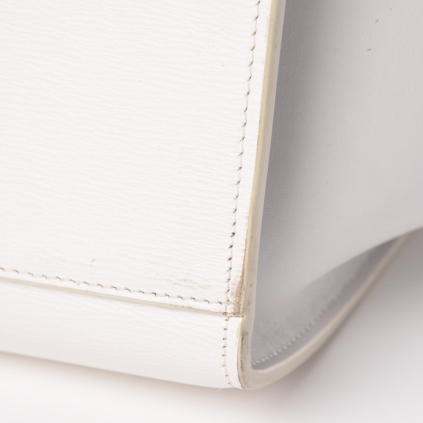 Liege Calfskin Small Trapeze White