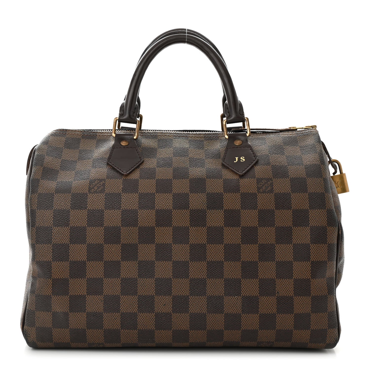 Louis Vuitton Damier Ebene Speedy 30 1 of 16