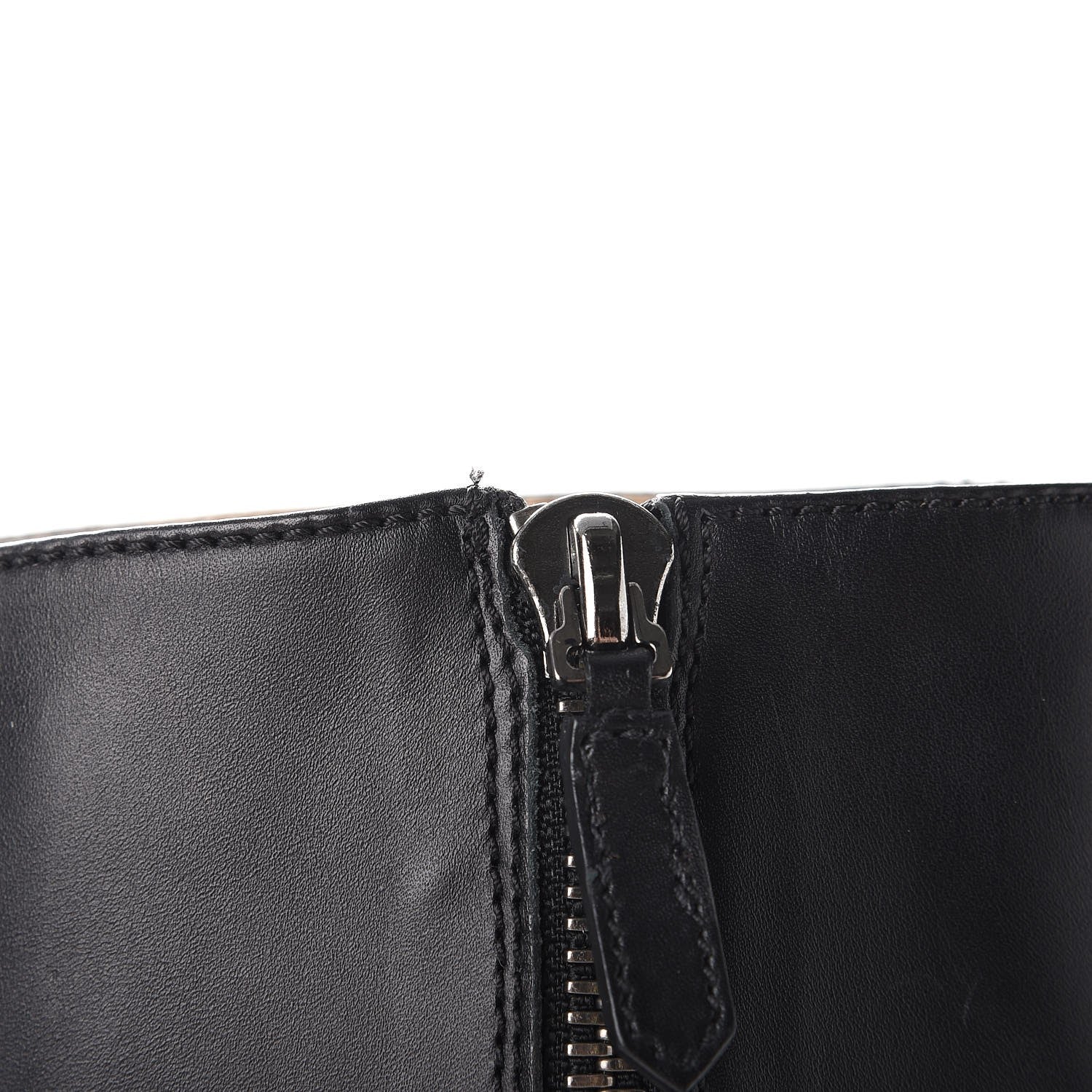 Valentino Garavani Calfskin Bow Lace Up Back Knee High Tall Boots 38.5 Black 13 of 24