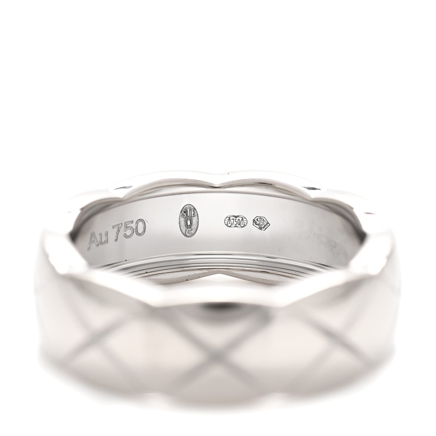 18K White Gold Small Coco Crush Ring 51 5.75