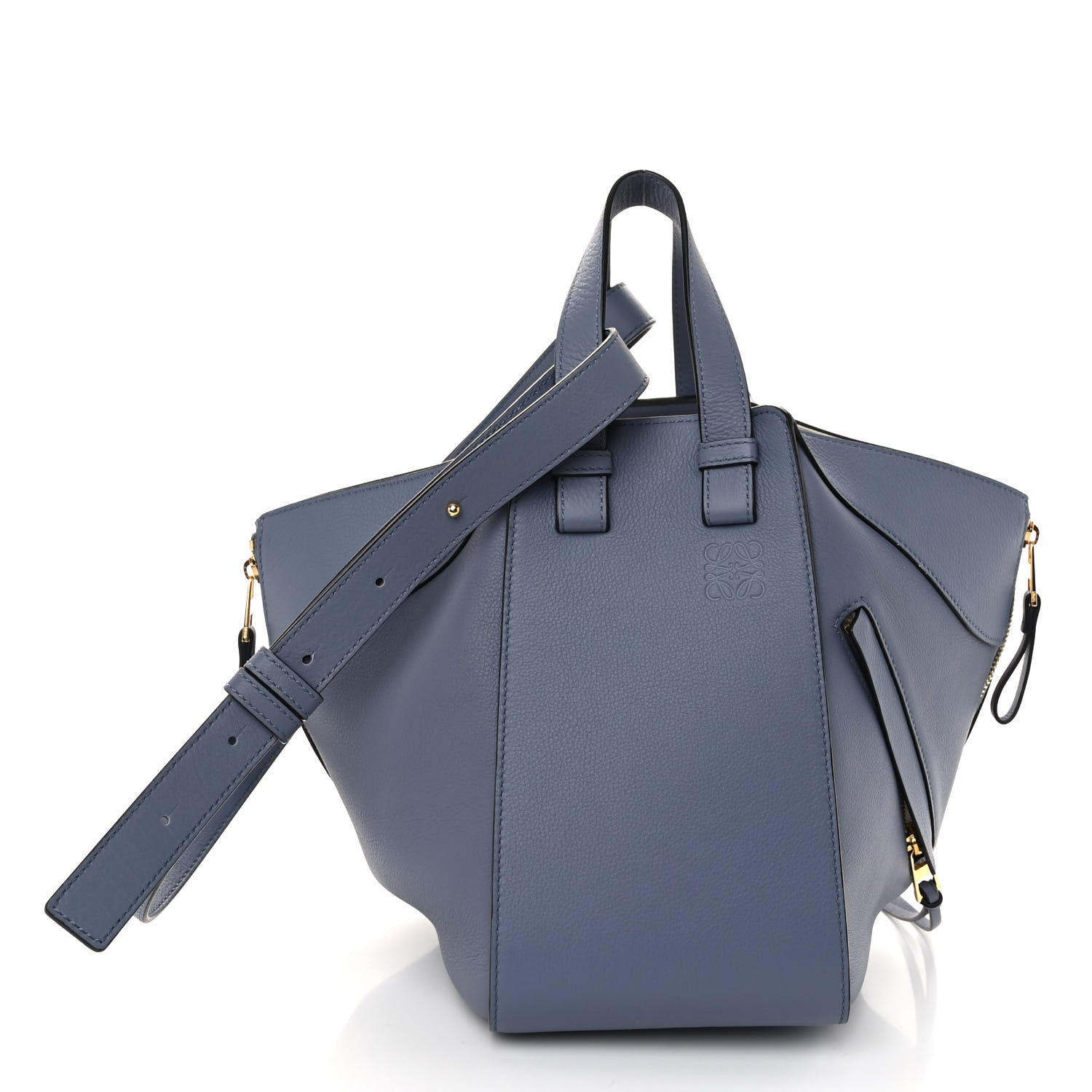 Loewe Calfskin Small Hammock Shoulder Bag Atlantic 1 of 10