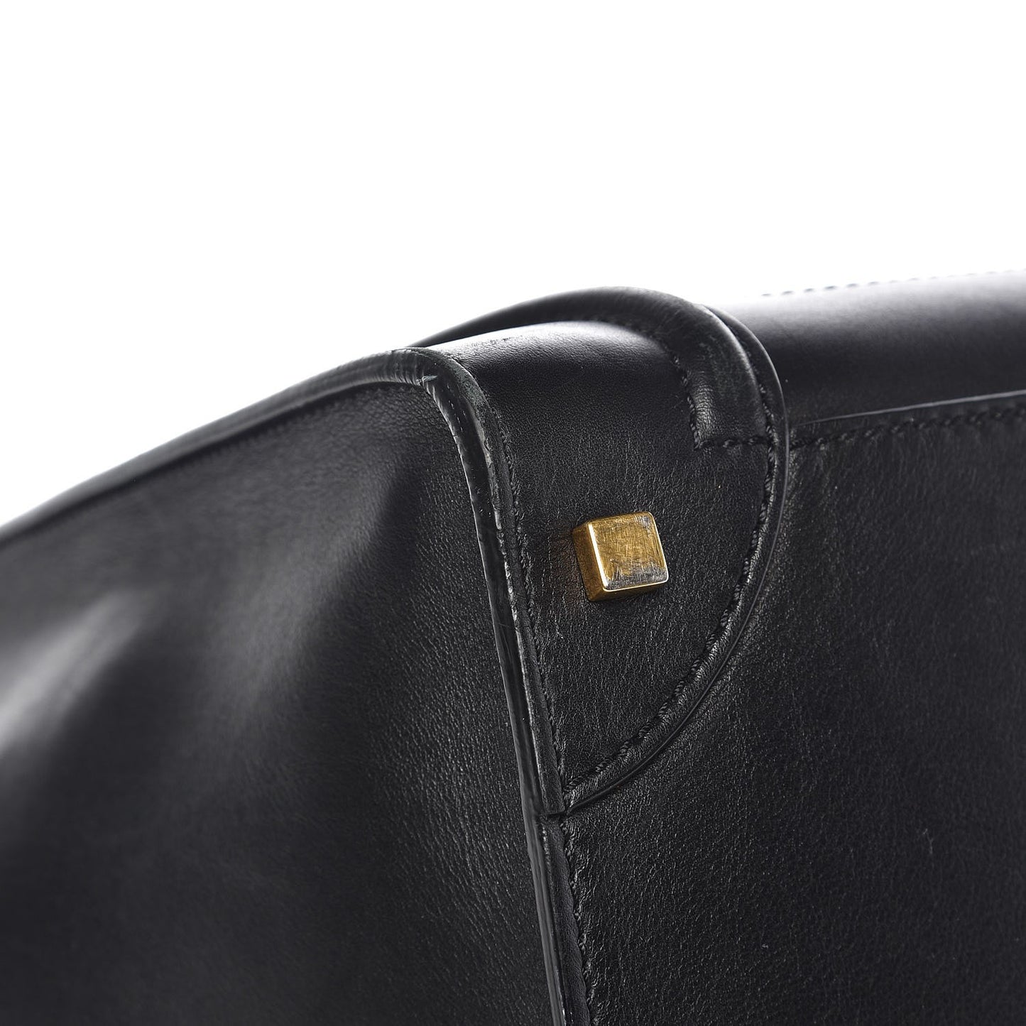 Smooth Calfskin Mini Luggage Black