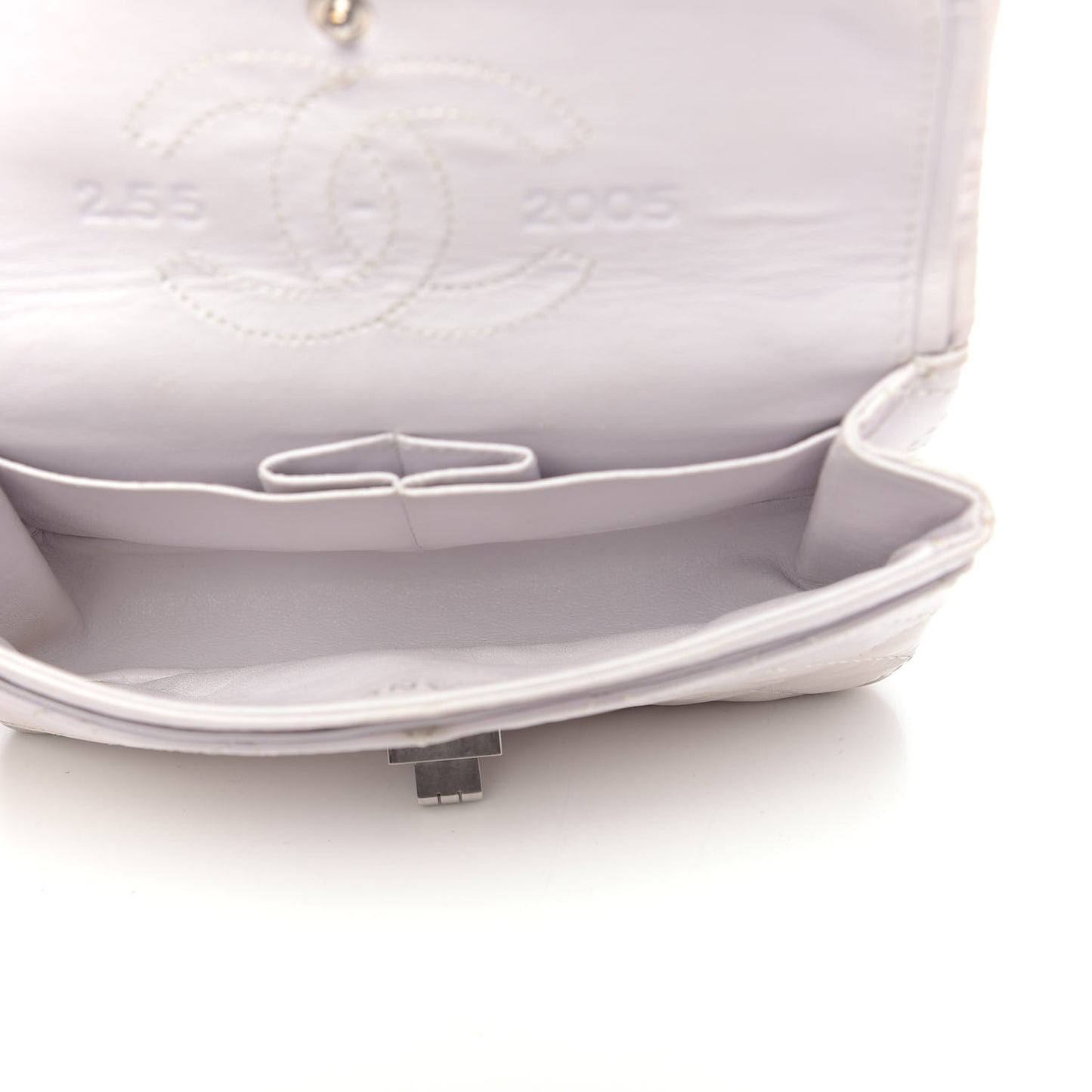 Aged Calfskin 50th Anniversary 2.55 Reissue 224 Flap White