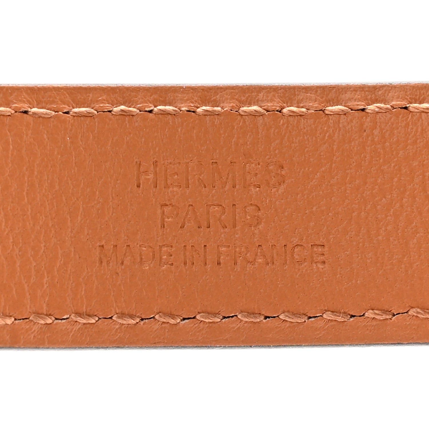 Hermes Epsom Kelly Pocket Belt Gold 4 of 8