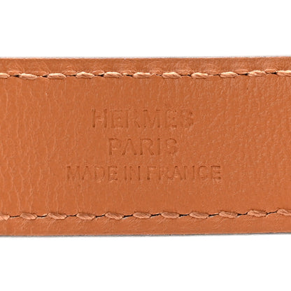 Hermes Epsom Kelly Pocket Belt Gold 4 of 8